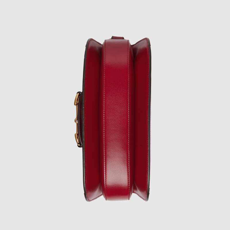 Gucci Horsebit 1955 Small Shoulder Bag 602204 Red